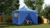 vidaXL Faltzelt Pop-Up mit 4 Seitenteilen 3x4,5 m Blau Produktbild-Vorschau 2