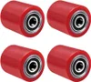 4 Stück Hubwagenrollen Polyurethan 80 x 100 mm, Achse 20 mm Produktbild-Vorschau 1