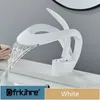 Waschtischarmatur, Edelstahl, zeitgenössisches Design, Weiß Produktbild-Vorschau 2