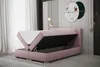 Boxspringbett Schlafzimmerbett MATRO 160x220cm in Stoff Produktbild-Vorschau 2