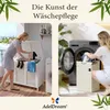 ADEL DREAM Wäschekorb mit Deckel aus Bambus 150L Großer Produktbild-Vorschau 5