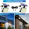 2x 118 LED Solarstrahler mit Bewegungsmelder Fernbedienung Produktbild-Vorschau 8
