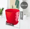 Plastový květináč KADAX "Amily", květináč s podšálkem. Náhled obrázku produktu 2