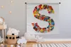 MuchoWow® Wandteppich Wandbehang Der Buchstabe S wird durch Produktbild-Vorschau 3