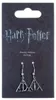 The Carat Shop - Kolczyki Deathly Hallows inspirowane Podgląd zdjęcia produktu 1
