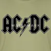 Spreadshirt AC/DC Schwarzes Logo Mit Blitz Uni Bio T-Shirt, Produktbild-Vorschau 2