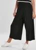 Urban Classics Ladies Wide Viscose Culotte black - M Náhled obrázku produktu 13