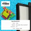 vhbw 4x H11 Filterpad kompatibel mit Dolphin S300i, T55i, Produktbild-Vorschau 7