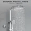Duschsystem mit Thermostat Duscharmatur Regendusche Produktbild-Vorschau 2