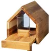 Luxus-Vogelhaus "Bauhaus I", Eiche, natur Produktbild-Vorschau 2