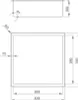 SAT Aurum Duschnische Edelstahl 304 Montage ohne Bohren Produktbild-Vorschau 3