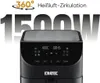 A close-up marketing image of an air fryer, highlighting its power and features. Produktbild-Vorschau