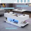 okwish Höhenverstellbarer Couchtisch Sofatisch mit Produktbild-Vorschau 4