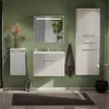 FACKELMANN Waschbecken DOMINO / Waschtisch aus Gussmarmor / Produktbild-Vorschau 4