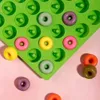 GKA 3D Silikon Silikonform Gummibärchenform für 48 Donat Produktbild-Vorschau 3