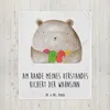 Mr. & Mrs. Panda Couchdecke Bär Gefühl - Weiß - Geschenk, Produktbild-Vorschau 2