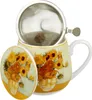 Tazza da caffè Duo Van Gogh, Girasoli in porcellana, mug, Anteprima dell’immagine prodotto 8