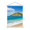 MuchoWow® Textilposter Meer - Tropen - Strand - Pflanzen Produktbild-Vorschau 1