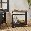 sweeek - Outdoor-Servierwagen zum Grillen, schwarz - Produktbild-Vorschau 5