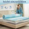 WENTA Topper 5-Zonen Gel-Memory-Foam Matratzentopper Produktbild-Vorschau 9