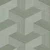 Origin Wallcoverings Tapete 3D-Muster Graugrün 53 cm x Produktbild-Vorschau 8