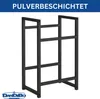 DanDiBo Getränkekistenregal 2 Kisten Schmal Metall Stehend Produktbild-Vorschau 6