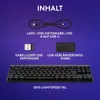G515 LIGHTSPEED TKL, Schwarz, Tactile Switches, kabellose Produktbild-Vorschau 10