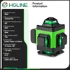 Laser lignes croisées vert 16 lignes 4 x 360° Niveau à Voir les images du produit 13