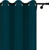 Vorhänge aus Velours mit Ösen 140x160 cm 2 Stücke Produktbild-Vorschau 5