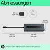 Hp 50h98aa#abb Usb C Hub Silber  Silber One Size Produktbild-Vorschau 9