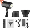 100 W LED-Videoleuchte 5600 K Studioleuchten Dimmbares Produktbild-Vorschau 2