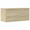 vidaXL Truhla Sonoma dub 100x42x46 cm materiál na bázi Náhled obrázku produktu 1