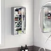 Homcom HOMCOM lekárnička so zámkom nerez 30 x 12 x 60 cm Náhľad obrázku produktu 9