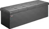 CASARIA® Sitzbank mit Stauraum Faltbar Schwarz 115x40x40cm Produktbild-Vorschau 1