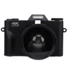 A black digital camera is shown against a white background. Podgląd zdjęcia produktu