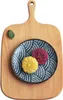 Holz Schneidebrett Eiche mit hängendem Loch 20cm x 33cm Produktbild-Vorschau 1