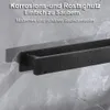 Handtuchhalter ohne Bohren Schwarz Handtuchhalter Produktbild-Vorschau 4