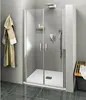 Dvojkrídlové dvere ZOOM LINE 1000 mm, číre sklo Náhľad obrázku produktu 1
