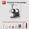 TurboTronic elektrischer Fleischwolf Samurai – MG10 – 2600 Produktbild-Vorschau 2