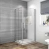 76(Falttür)x76(Drehtür)x185cm Nano ESG Drehtür Falttür Produktbild-Vorschau 1