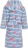 Bademantel Crab Junior Polyesterblau Größe 134/140 Produktbild-Vorschau 3