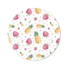 MuchoWow® Mauspad Mousepad Erdbeeren - Ananas - Aquarell - Produktbild-Vorschau 1