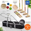 Krocket Set 4 Spieler 80cm in Tragetasche Produktbild-Vorschau 4