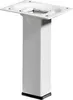 Hettich Tischbein 10 x 2,5 x 2,5 cm Stahl weiß - 1 Stück Produktbild-Vorschau 3