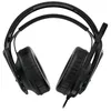 A black gaming headset is shown from a top-down perspective against a white background. Náhled obrázku produktu