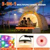 Camping Lichterkette Aufrollbar Solar,10M USB Produktbild-Vorschau 2