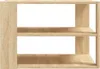 vidaXL Konferenční stolek Sonoma dub 58x58x40 cm materiál Náhled obrázku produktu 4