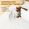 Ganzkörperspiegel Bogen 171 x 76 cm Aluminiumrahmen mit Produktbild-Vorschau 3