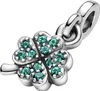 Pandora Damen Charm Vierblättriges Kleeblatt Silber Produktbild-Vorschau 3