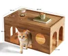 Huisdiervriendelijke salontafel met kattenluik - moderne Productafbeelding-voorbeeld 3